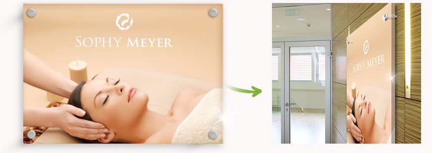 Foto op plexiglas idee voor bord