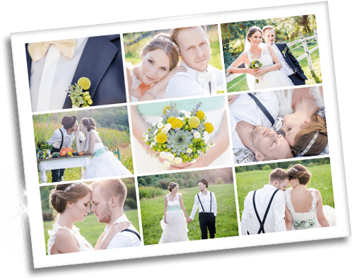 Foto op plexiglas idee voor fotocollage