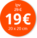 Label foto op aluminium prijs_17,50E