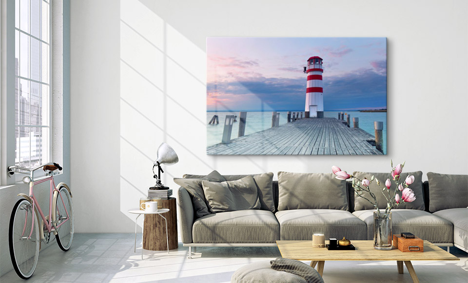 foto op plexiglas woonruimte